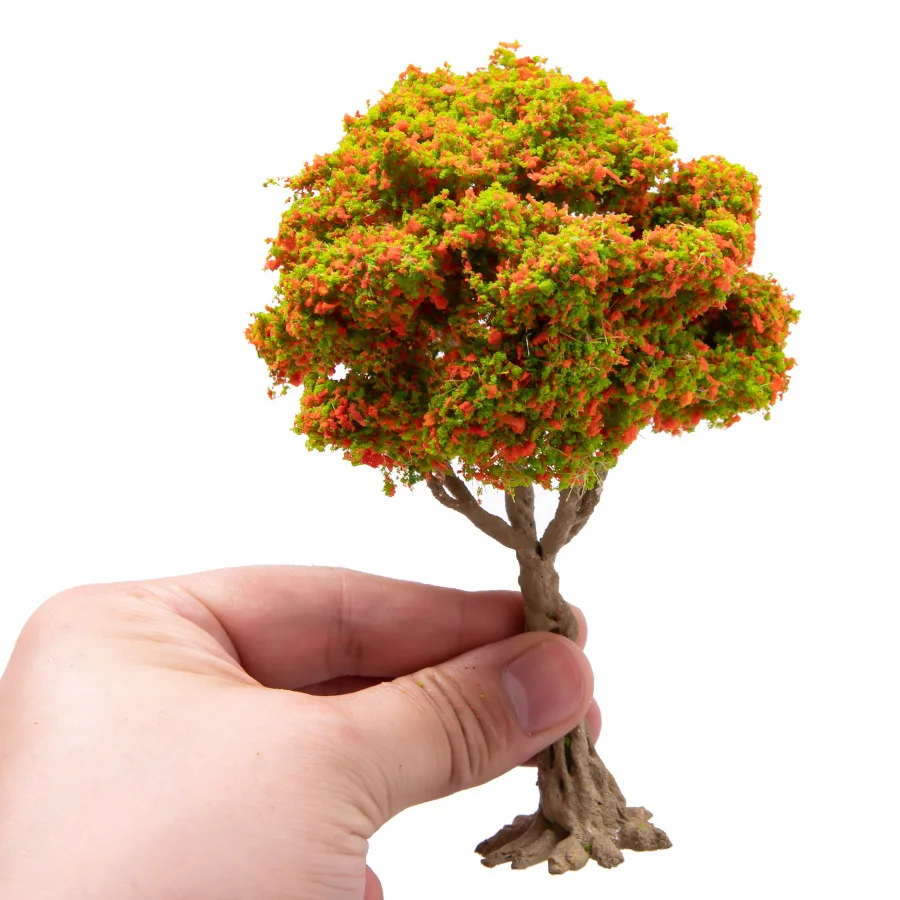 1pc 10-15cm Miniature Tree Model Wire Trees Toys DIY Model Making Railway Train/Architecture Building Materials for Diorama