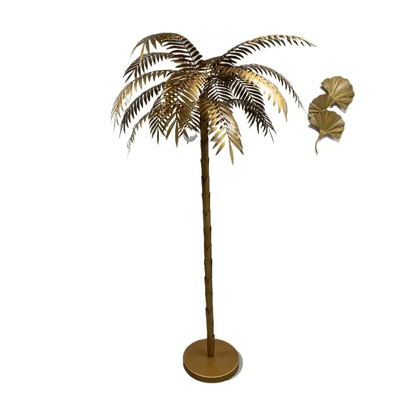 

Vintage creative art simulation plant floor lamp sales office hotel