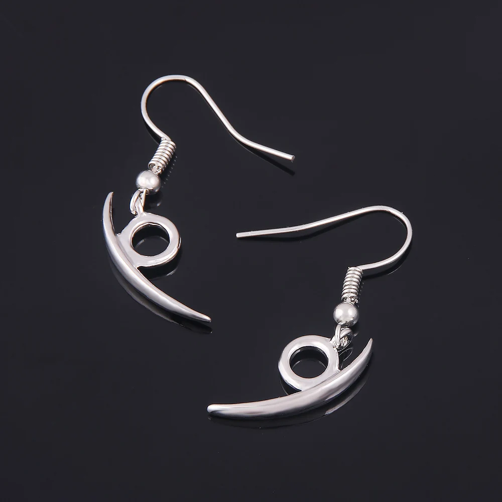 Fire Anime Film Series Earring Fashion Creative Earrings Cosplay Props for Women Men Jewelry Accessory Gifts