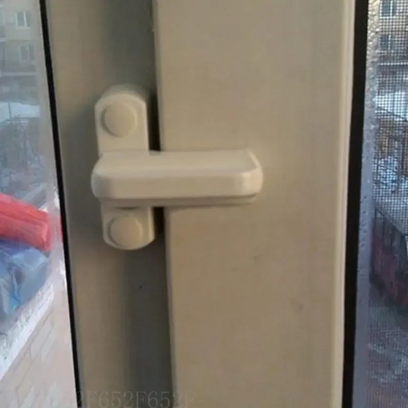 652F Industrial Grade Lock Reliable Lock set Secure T Shaped Lock Strong Lock Simple Installation for Plastic Doors