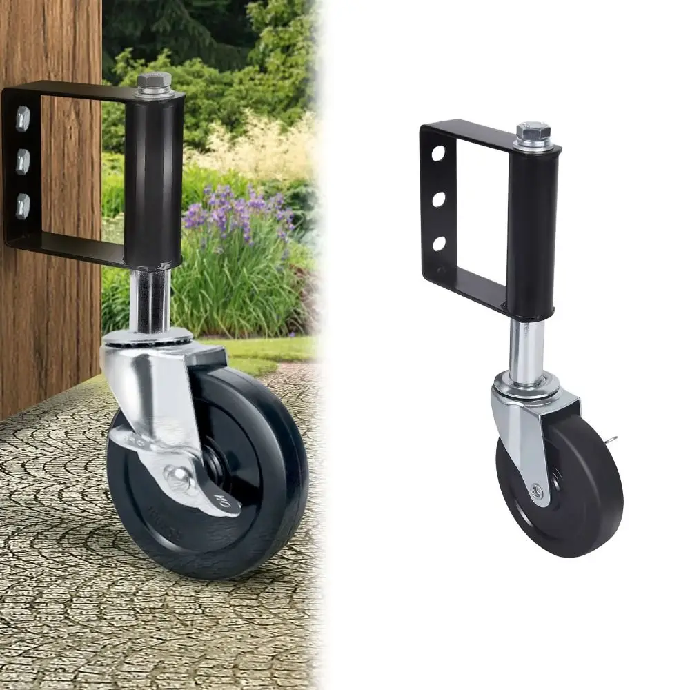 

With Brake Universal Wheel Built-in Double Ball Suppress Vibration 360° Rotate Gate Wheels 220LBS Capacity Spring Loaded