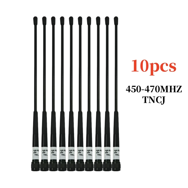 10PCS Whip Antenna 450-470MHZ TNC Port 4dbi For Sokia For Top-con South Trimble All Brands Surveying GPS RTK Total Station