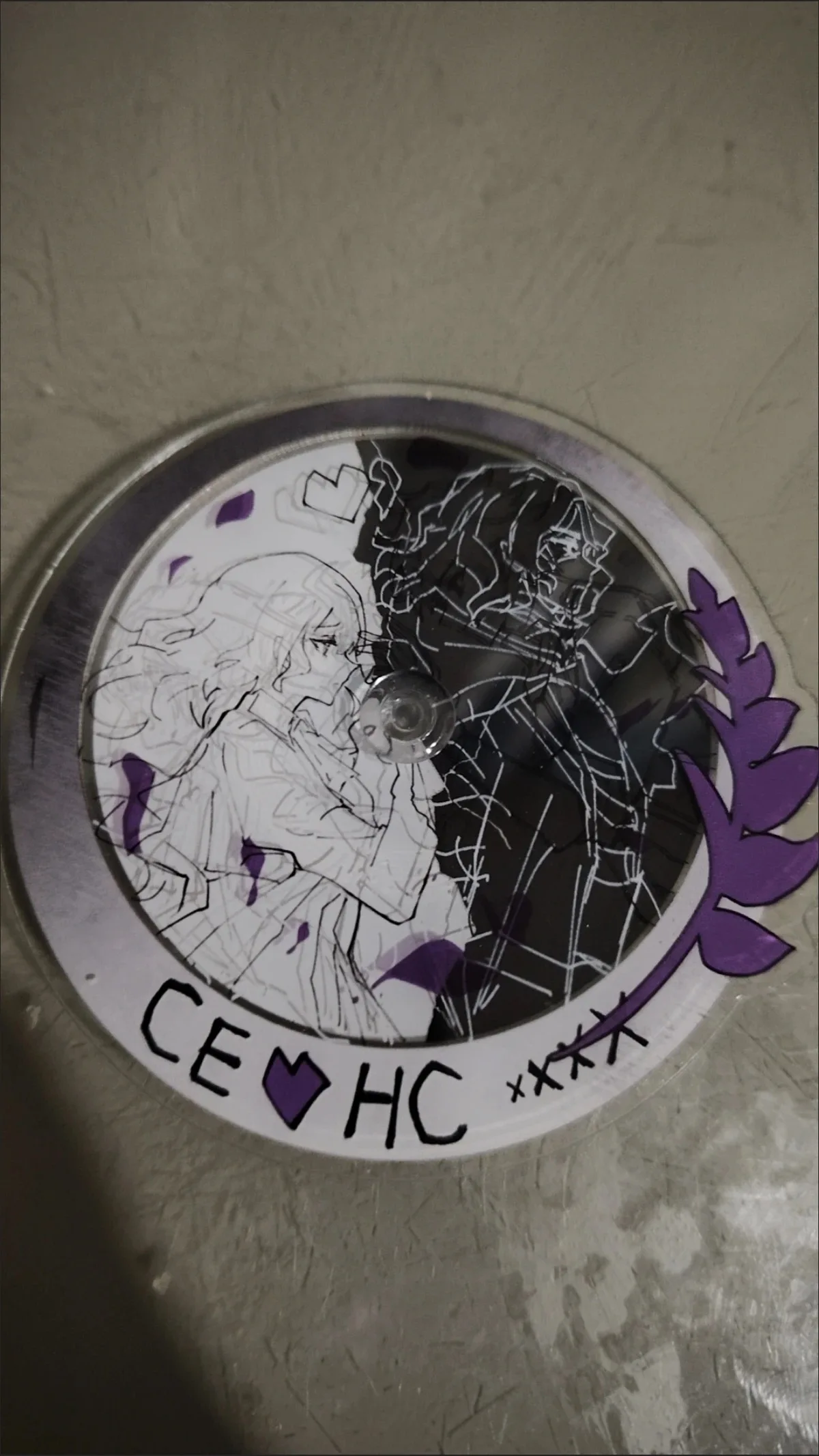 Limbus Company Limbus Company Heathcliff двухслойный вращающийся акрил