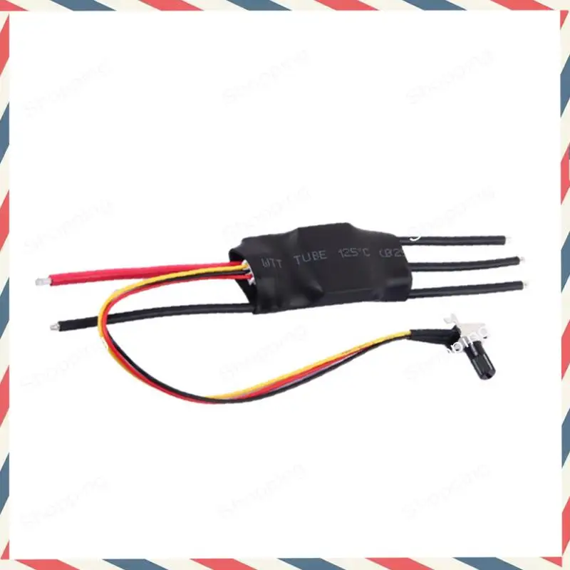 M20K 1 PCS Three-Phase Brushless And Hall-Free DC Motor Controller 7-24V DC Motor BLDC ESC With Potentiometer Cooling
