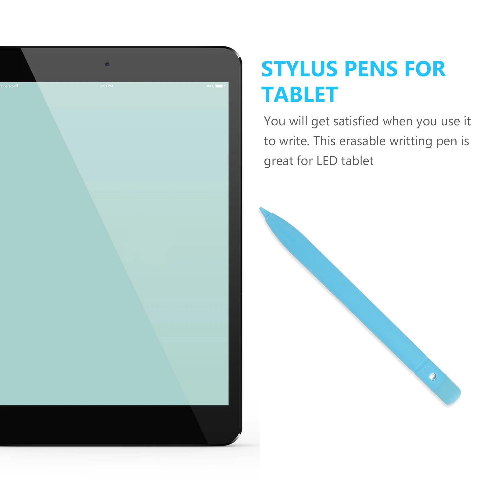 

Цифровая ручка для письма на ЖК-досках 8.5, 10, 12 дюймов, многоразовый инструмент для рисования, обучающее пособие для раннего развития, планировщик офисных задач