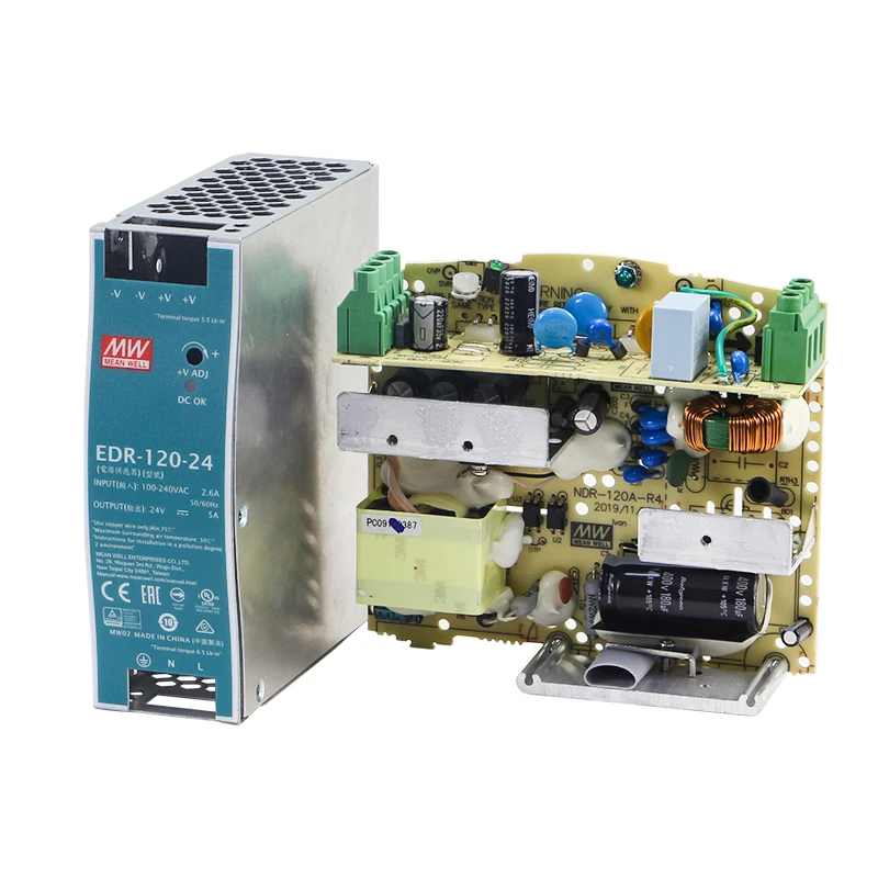 يعنيويل SDR-240-24 240 واط 24 فولت 10 أمبير مصدر الطاقة تيار مستمر 24 فولت 10A تحويل التيار الكهربائي