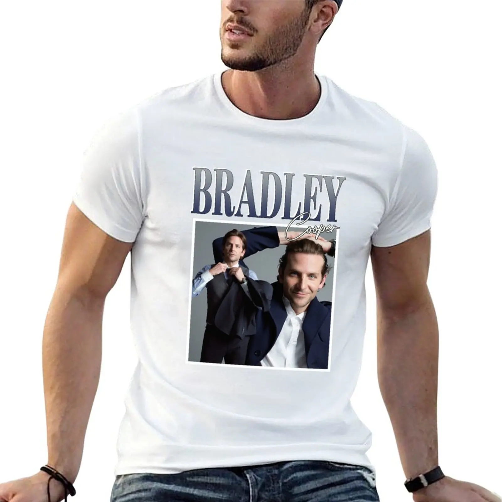 

Bradley Cooper Classic T T-Shirt t shirt custom print cotton t shirt man T-Shirt