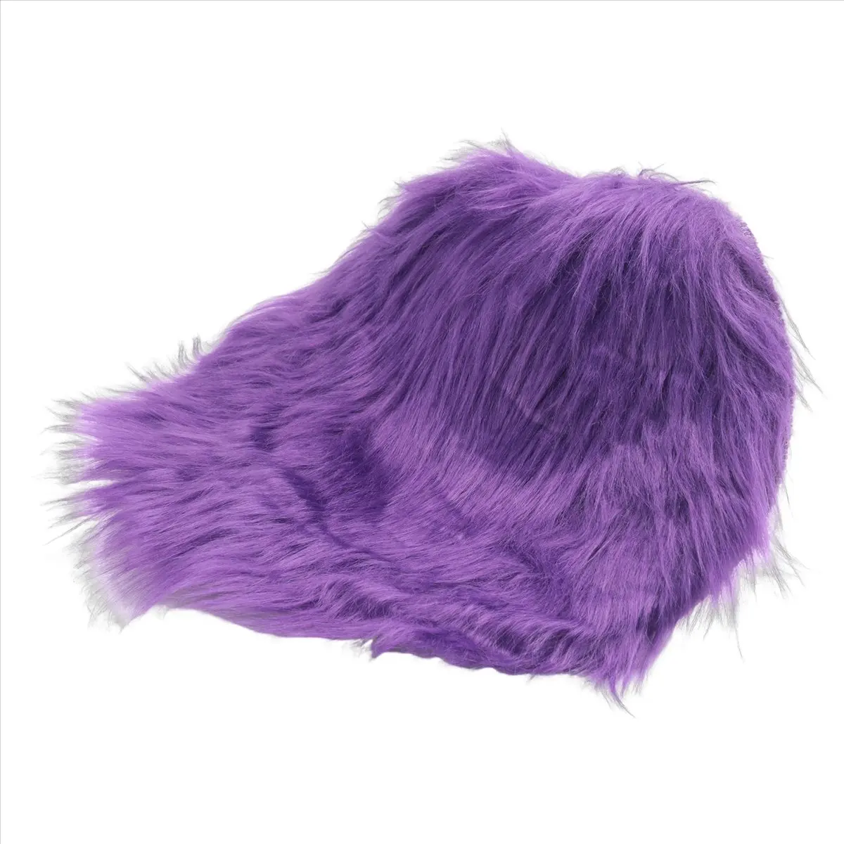 A75K faux sheepskin wool carpet 30 x 30 cm soft longhair decorative carpet cushion Chair sofa mat (Round )