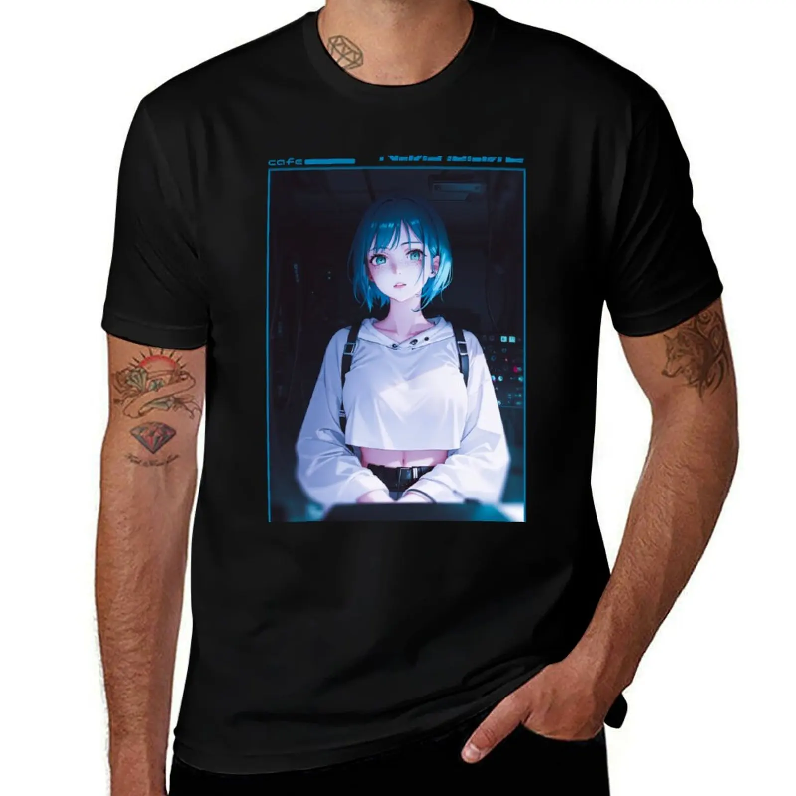 NIGHT CITY CAFé - LILITH T-Shirt sports fans oversizeds tees clothing for men