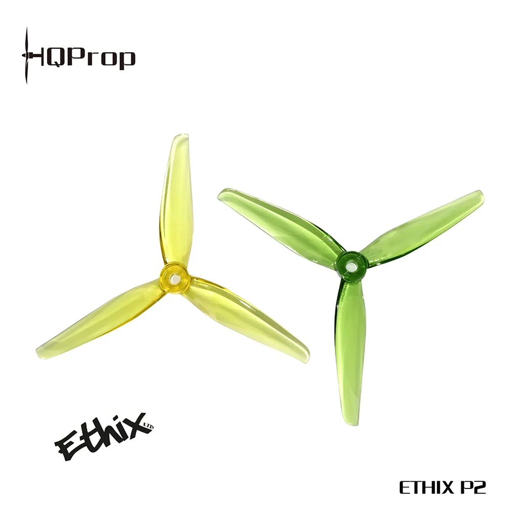 2Pairs Ethix P2 5.1X2.9X3 5.1inch 3-Blade Pickle Propeller (2CW+2CCW)-Poly Carbonate For FPV Racing Drone