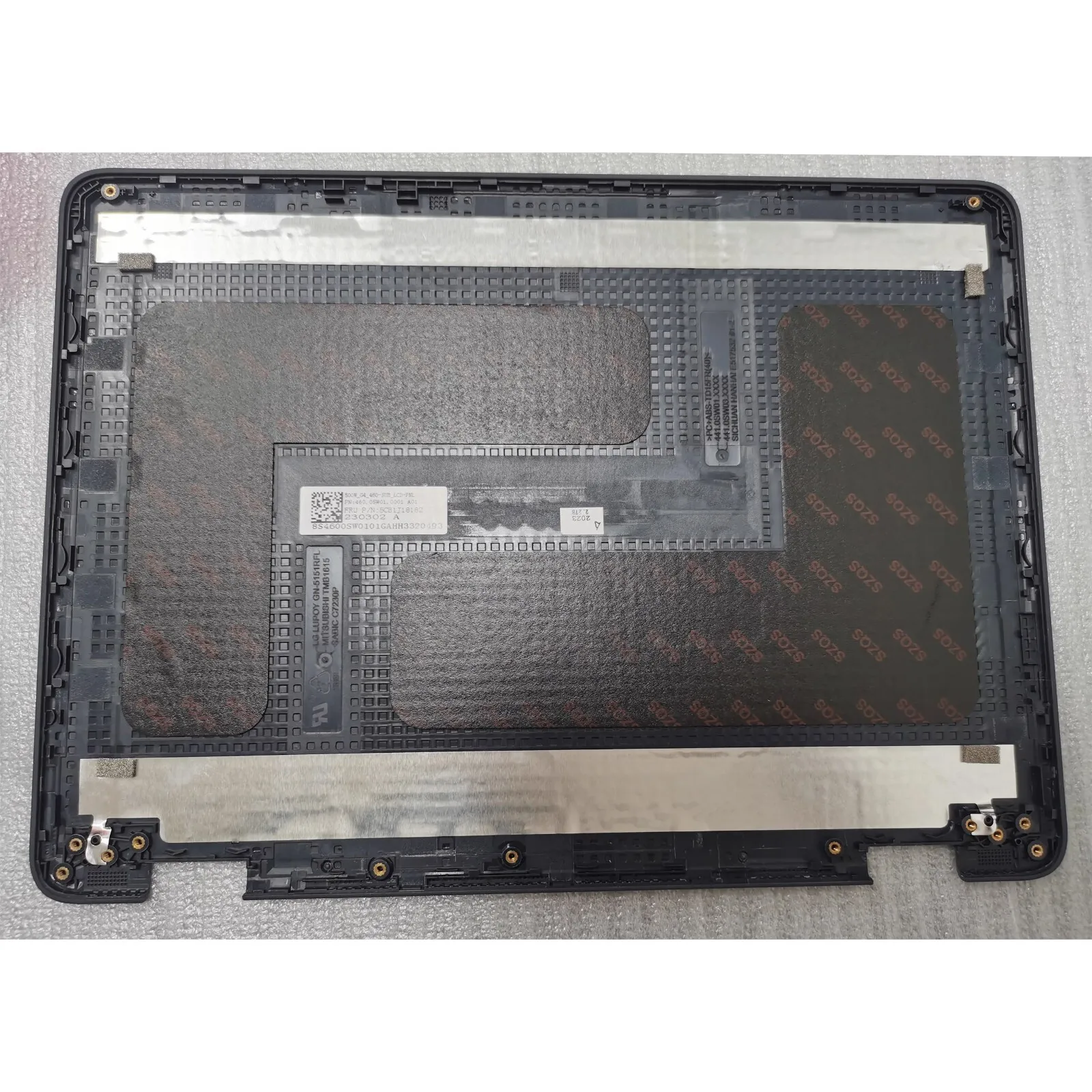 5CB1J18182 غطاء خلفي Lcd جديد رمادي لـ 500 وات Yoga Gen 4 500 وات 2 في 1 Gen 5