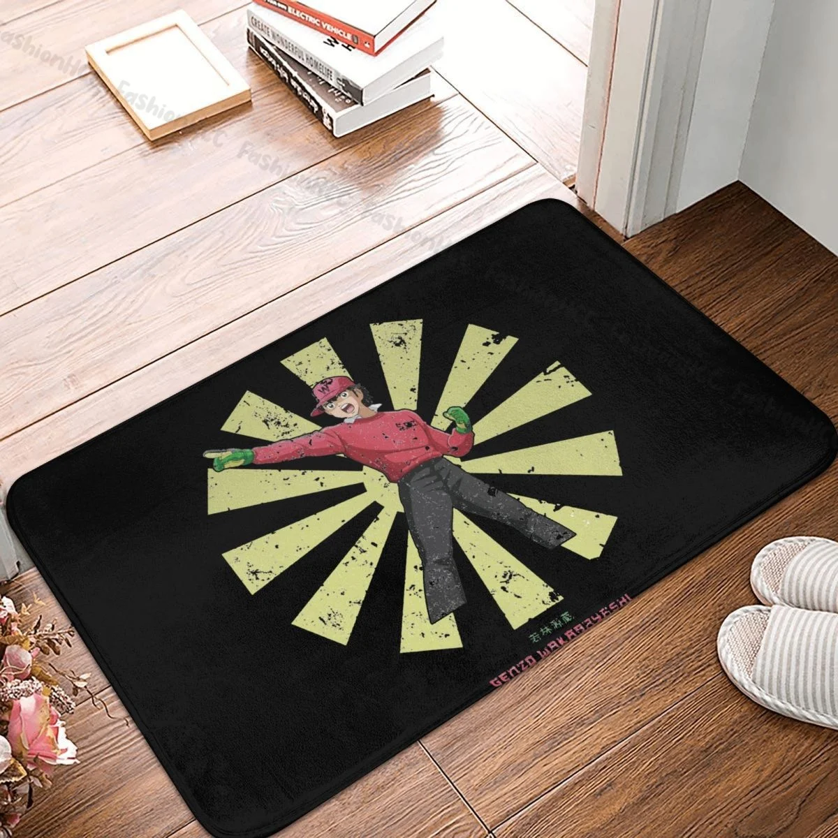 Captain Tsubasa Football Anime Bathroom Non-Slip Carpet Wakabayashi Genzo Bedroom Mat Welcome Doormat Floor Decor Rug