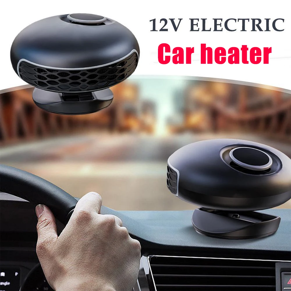 Car Heater Fan 12V 24V Electric Heater Car Warmer Defroster Demister Portable Fast Heating Low Energy Plug and Play