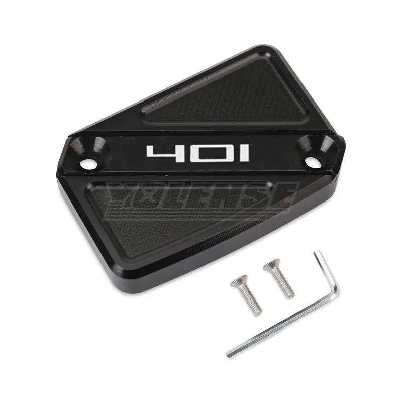 ل Husqvarna Svartpilen 401 VITPILEN 401 2018-2024 2022 2023 دراجة نارية CNC الجبهة الخلفية سائل الفرامل خزان غطاء قبعات النفط