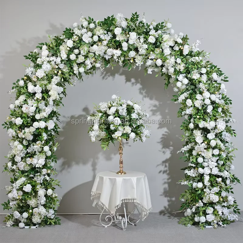 

Fashionable Wedding Arch Decoration Artificial Flower Wedding Arch