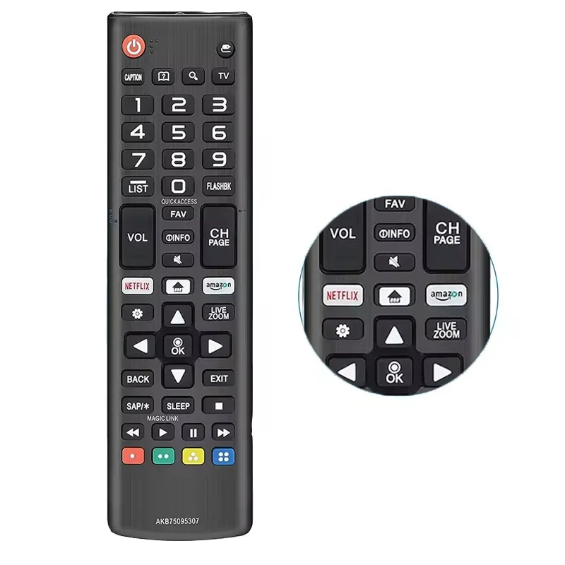 AKB75375607 Universal Remote Control For 4K Smart TV AKB75095307 AKB74915305 AKB7509530 AKB74915324 Replacement Remote Control