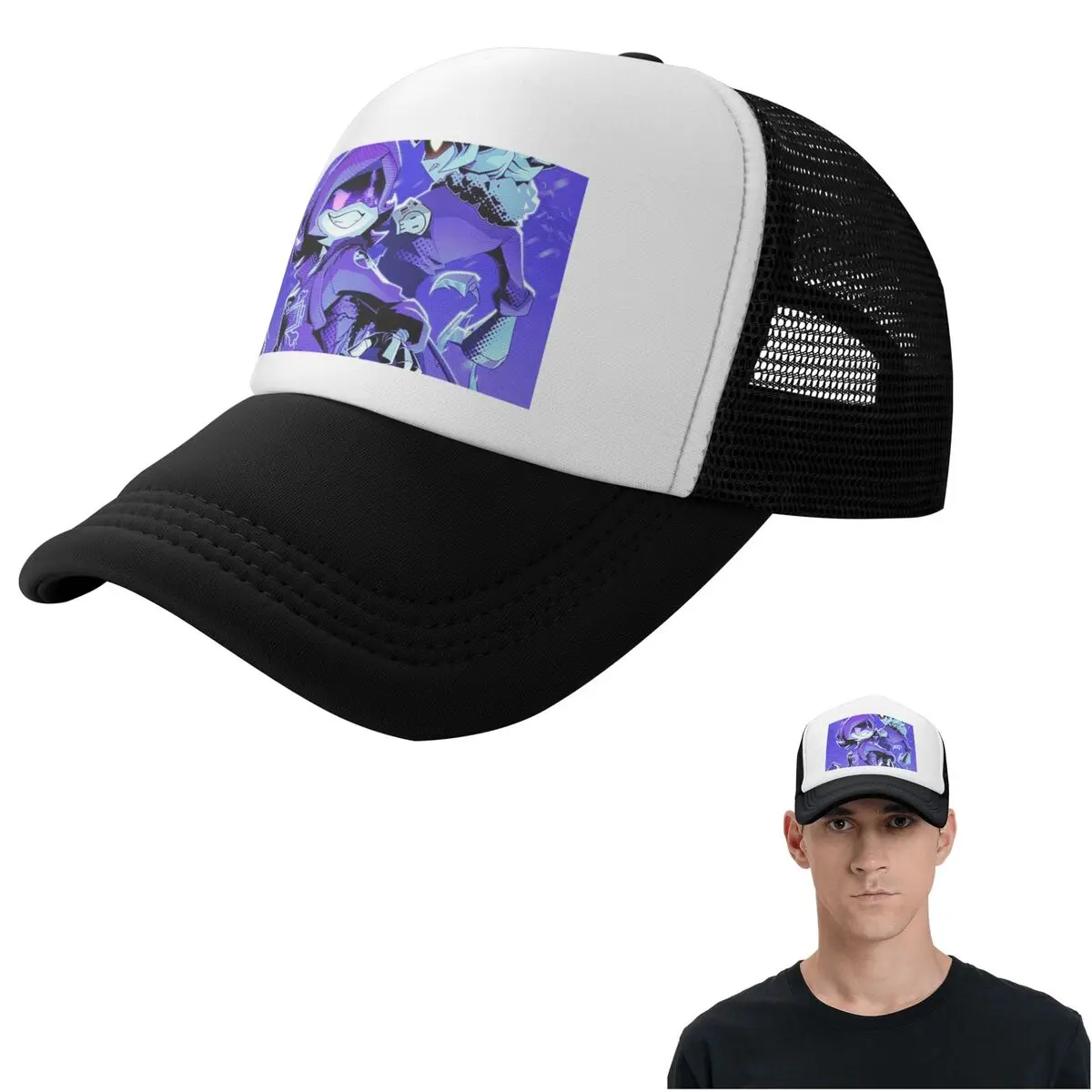 Murder Drones Game Cap Fashion Mesh Baseball Caps Adjustable Hat Hip Hop Summer Unisex Baseball Hats