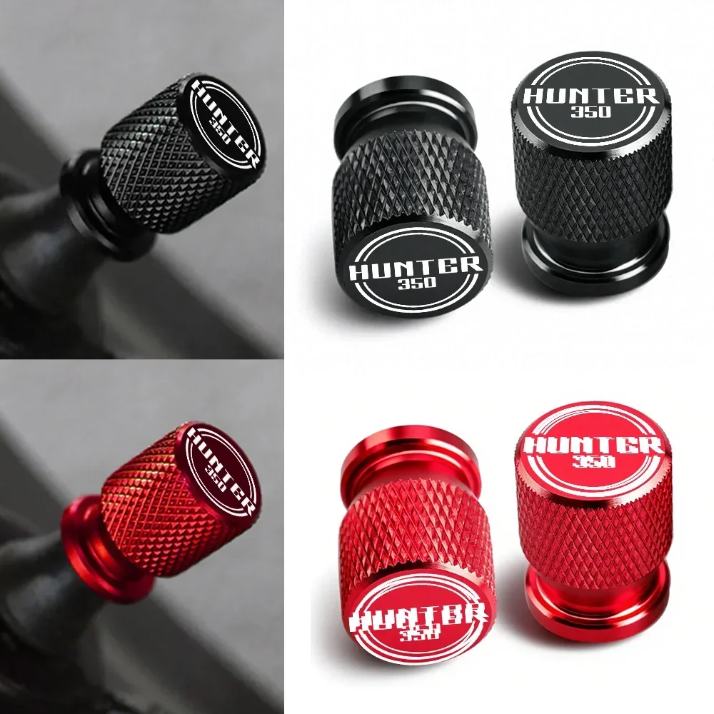 1 Pair For Royal Enfield Hunter 350 Hunter350 Moto Tire Valve Caps Cover CNC Motorcycle Accessories 2025 2026 New