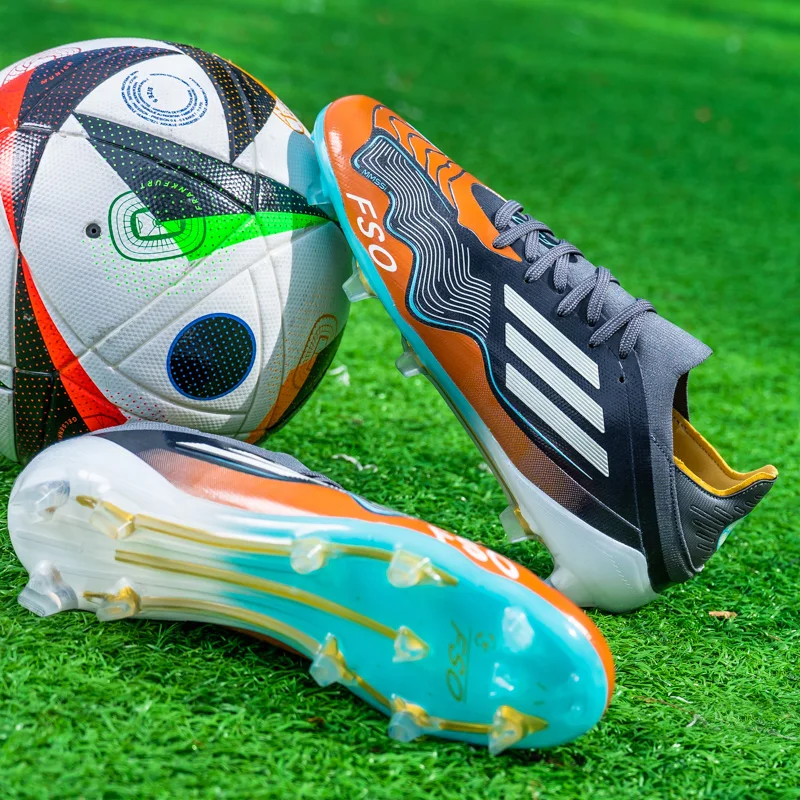 

Soccer Shoes For Men Outdoor Fast Professional Football Shoes Long Spikes Training Football Field Boots Comfortable Sneaker