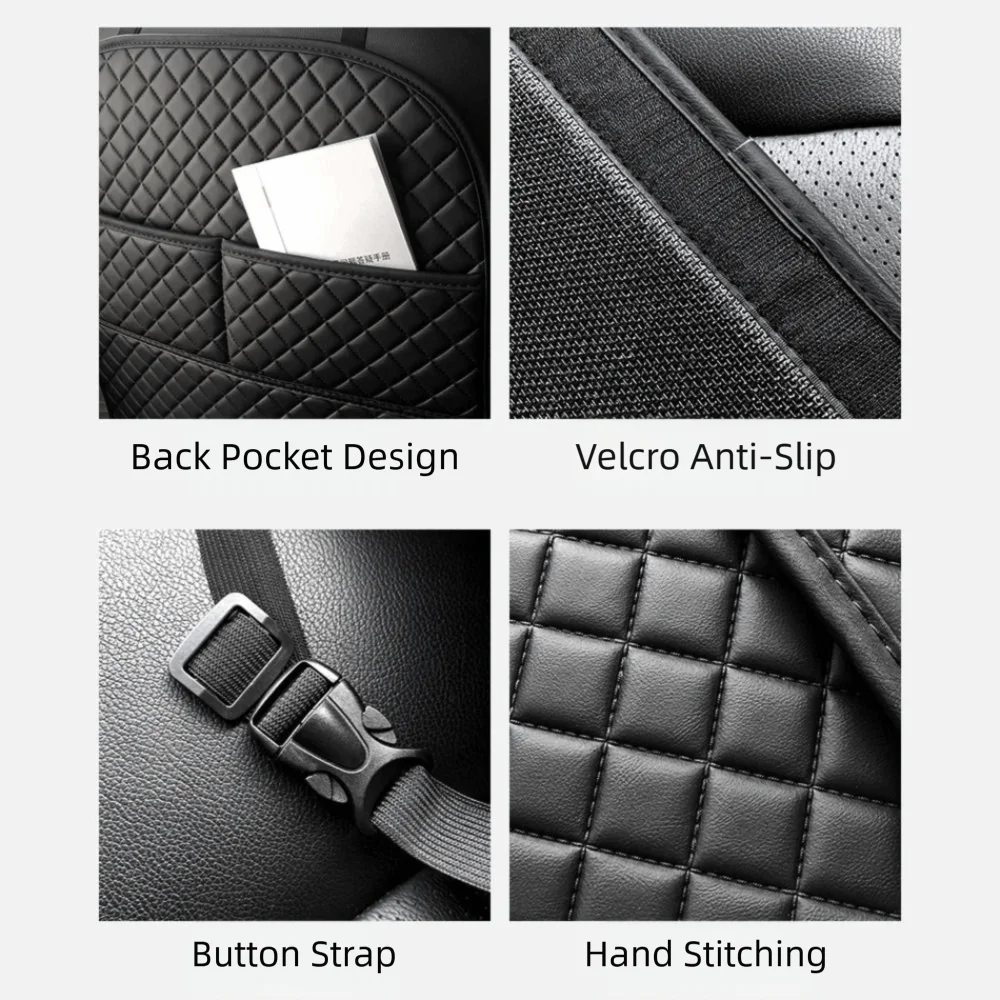 

Водонепроницаемый автомобильный противоударный коврик, модный дизайн, коврик для хранения, защитная крышка для спинки сиденья, карман-органайзер для автозапчастей