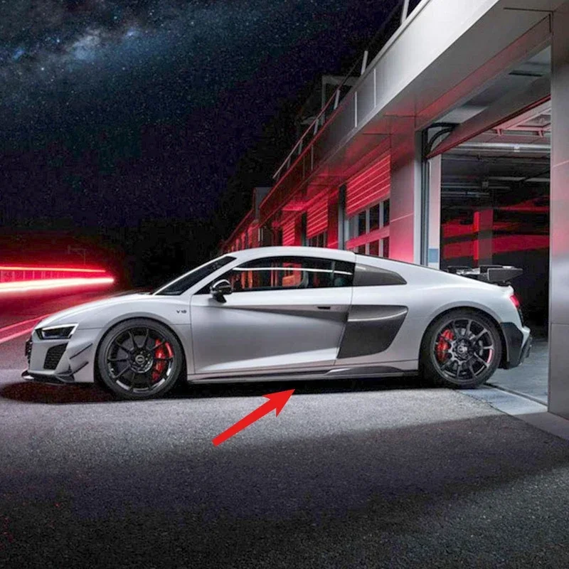 

Suitable For 19-23 R8 Modified Performance Dry Carbon Fiber Side Skirt R8/GT/RWD Dry Carbon Side Skirt