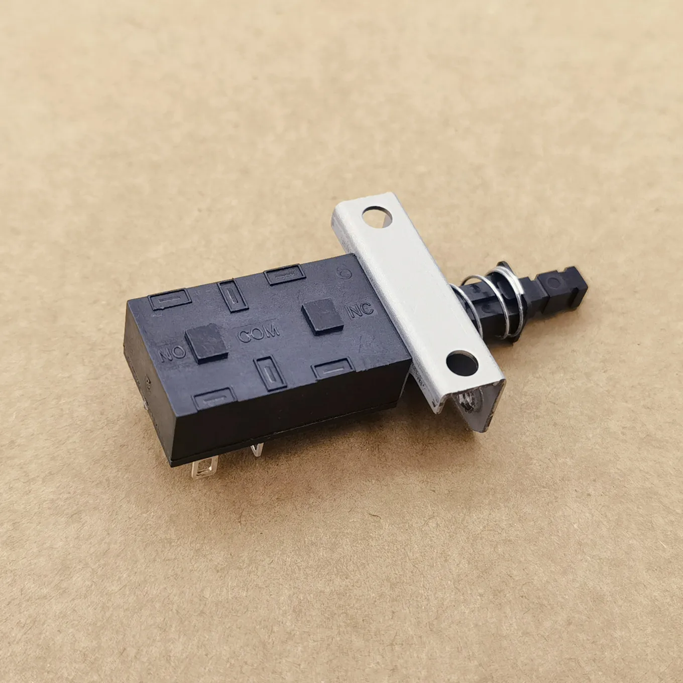 Original New 100% Self Locking Power Button Switch PWL-2P1T with Bracket Piano Key Switch