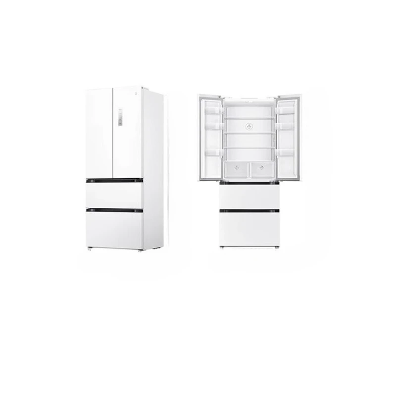 

439L French four-door air-cooled frost-free embedded household refrigerator