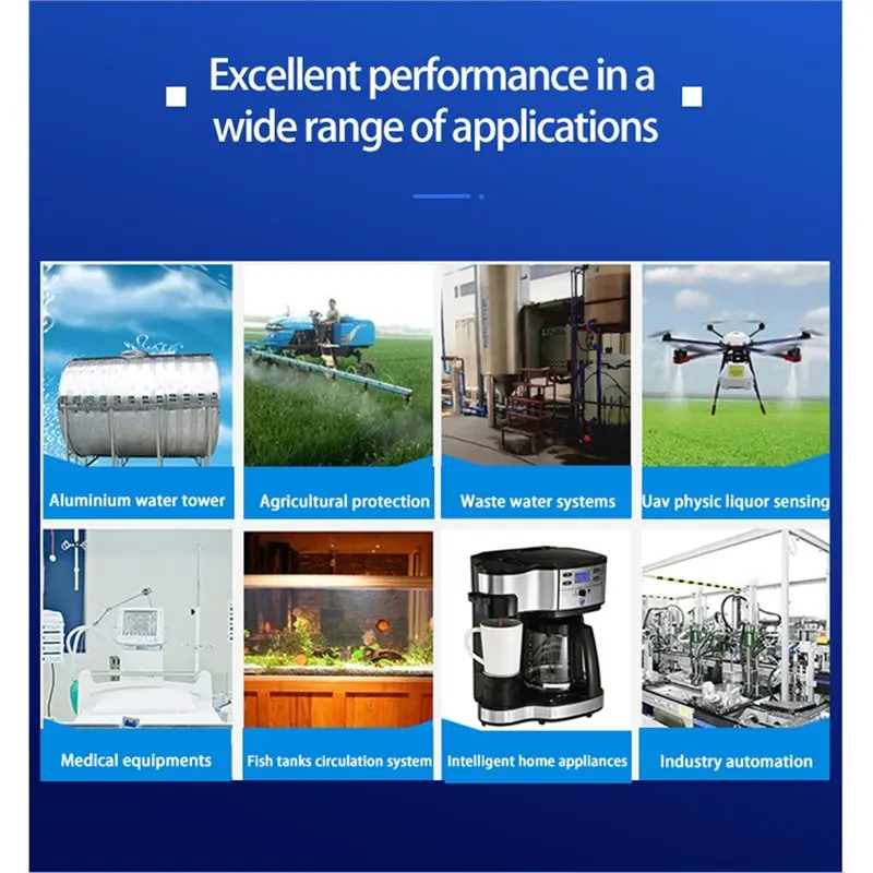 

Бесконтактный датчик уровня жидкости B27B XKC-Y26 для Arduino, для плоских резервуаров и труб, датчик уровня воды (OD 12 мм+)