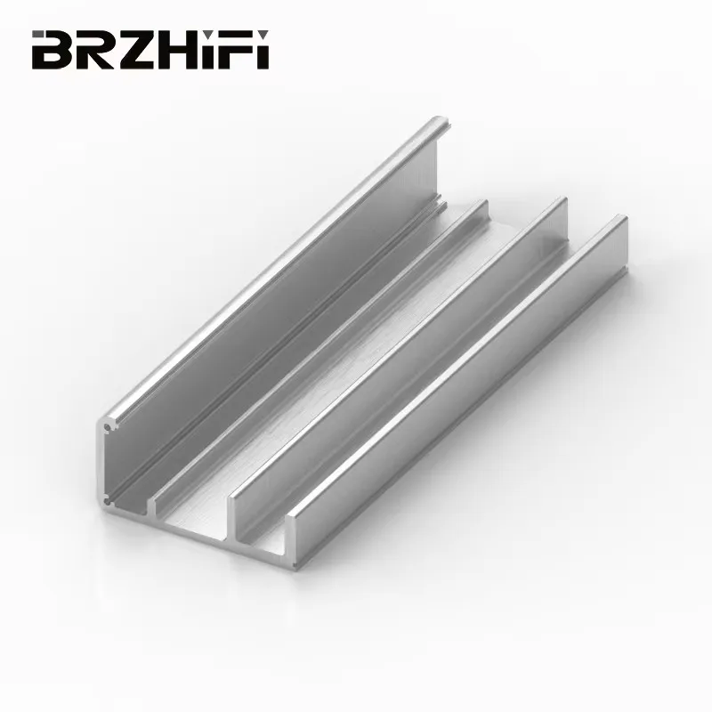 Aluminum Alloy Extrusion Profiles 145 Slot High Strength For Machine Heat Sink Shell Sliding Window 6061Chassis Amplifier