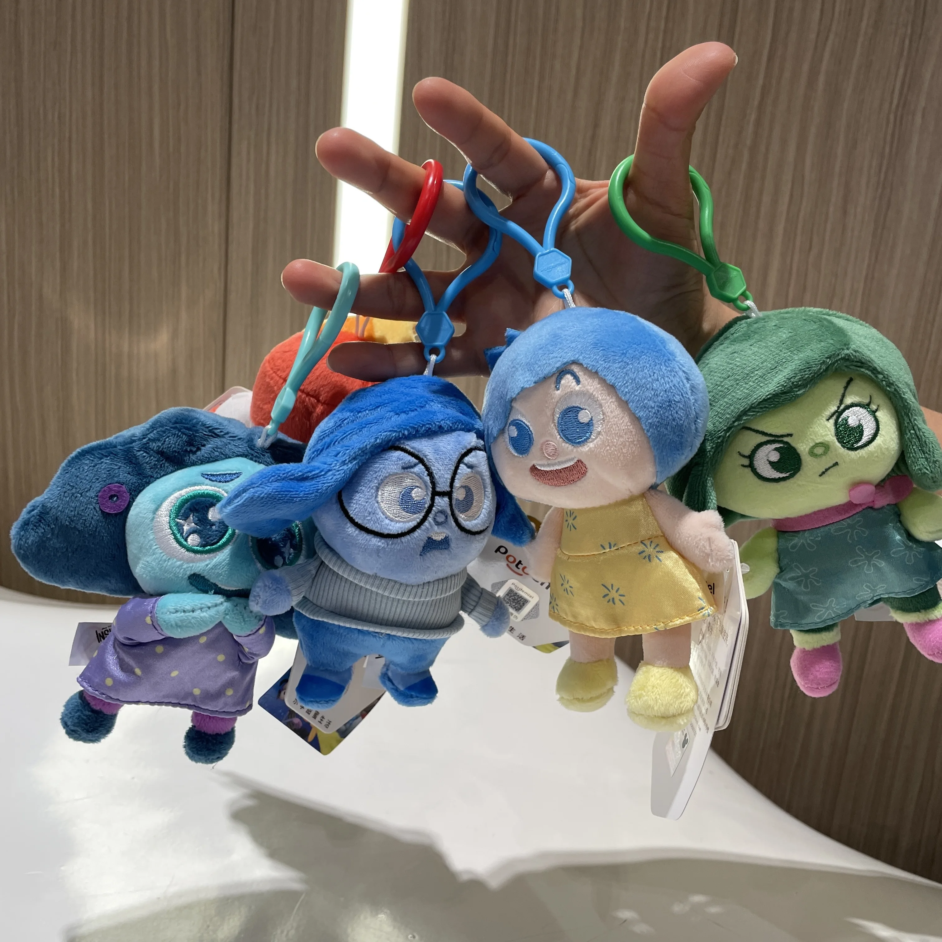100% original disney pixar dentro para fora brinquedos de pelúcia bing bong alegria tristeza raiva disgusto medo brinquedos de pelúcia boneca presentes para crianças