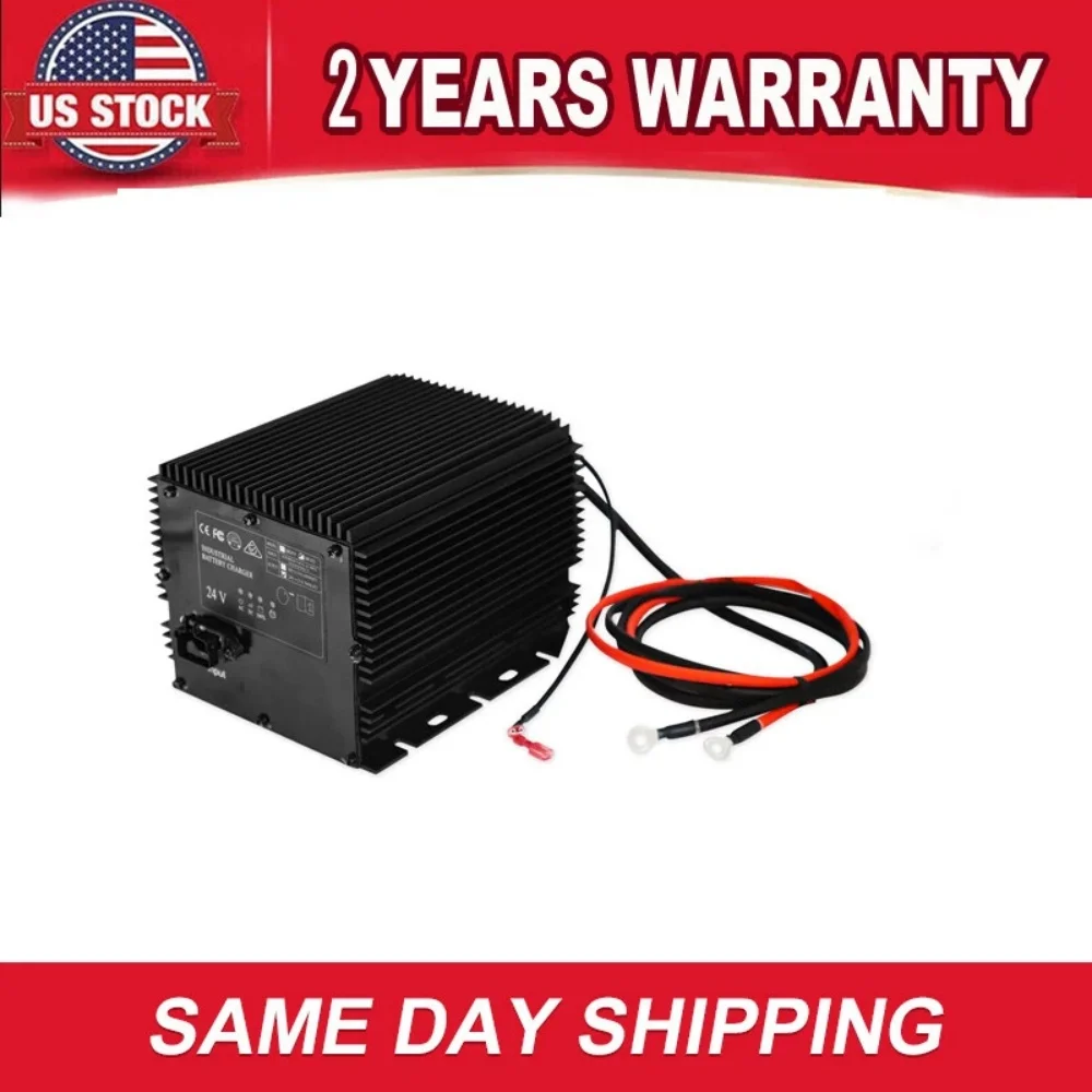 720W Scissor Lift Lead Acid Charge, 24V 25A Battery Charger 105739GT 96211GT for Genie GS 1530 1930 1532 1932 2032 2632 2046