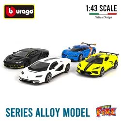 Bburago 1:43 Ford Audi Porsche 911 GT2 RS Lamborghini Alloy Model Simulation Car Model Car Toy Male Collection Gift Ornament