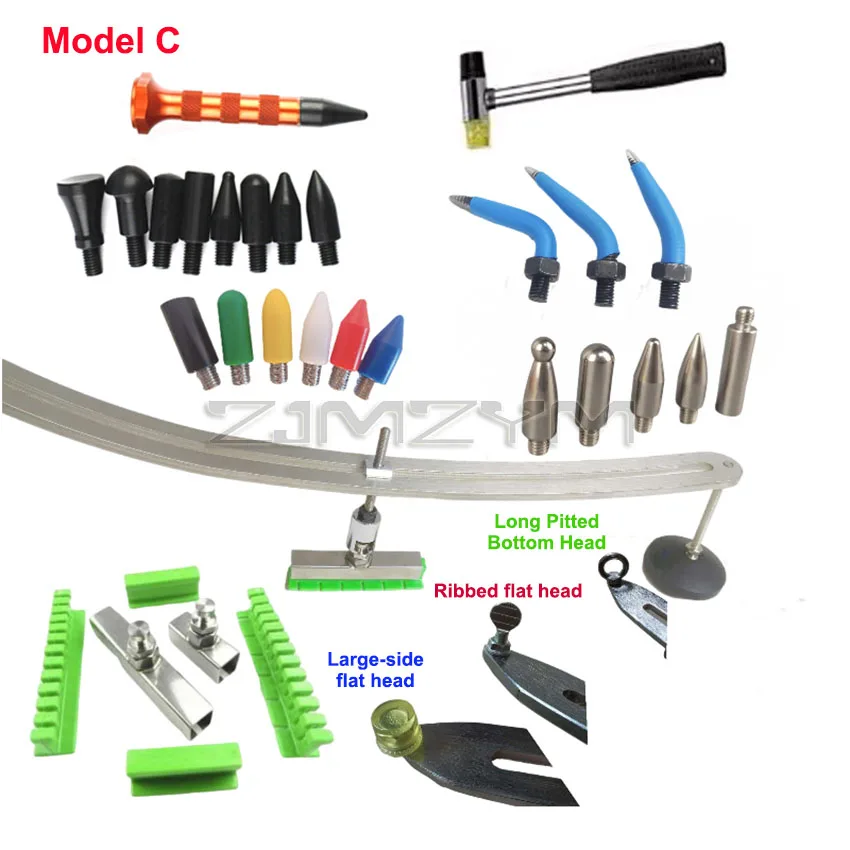 Flat bar Car Fender Damage Repair tools car dent removal kit auto fender smooth repair car dent repiar autobody dent removal