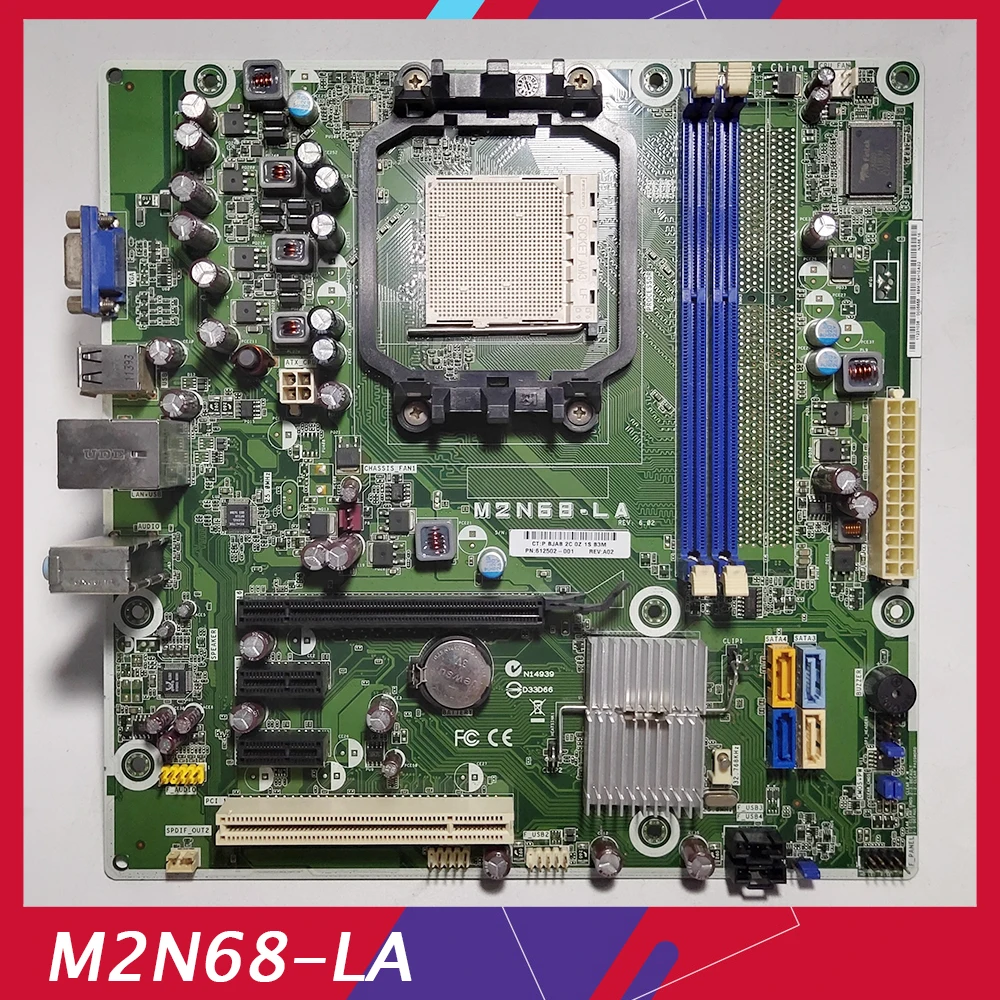 

Desktop Motherboard For HP A6851an A6818cn 612502-001 570876-001 M2N68-LA 513425-001 DDR3 AM2