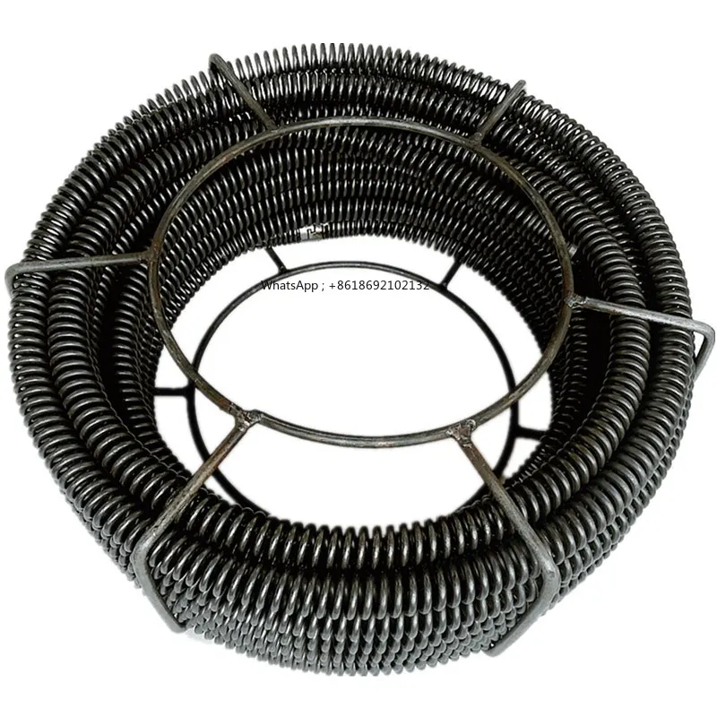 150 Pipe Dredger Spring 22mm Bold Encrypted Sewer Dredger Spring 20m Flexible Shaft