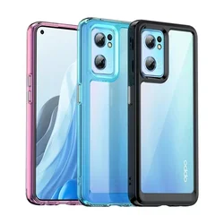 For OPPO Reno 15F 15 Pro Plus Cover Reno 10 8 Pro Lite 8T 5G Hard Translucent Shockproof Clear Case Anti-Scratch Non-Slip