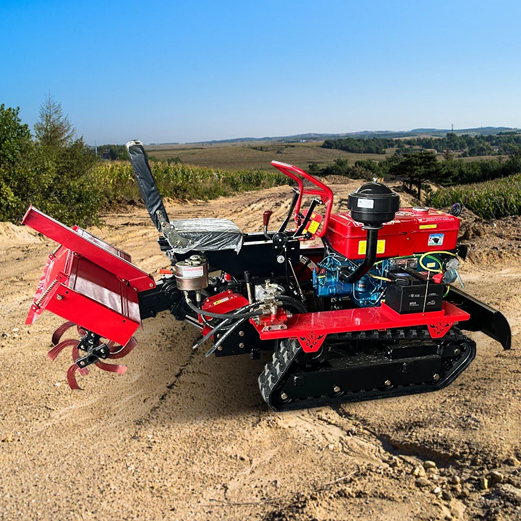 جرار زاحف صغير معدات جرافة الآلات الزراعية مزارع زاحف صغير للبيع