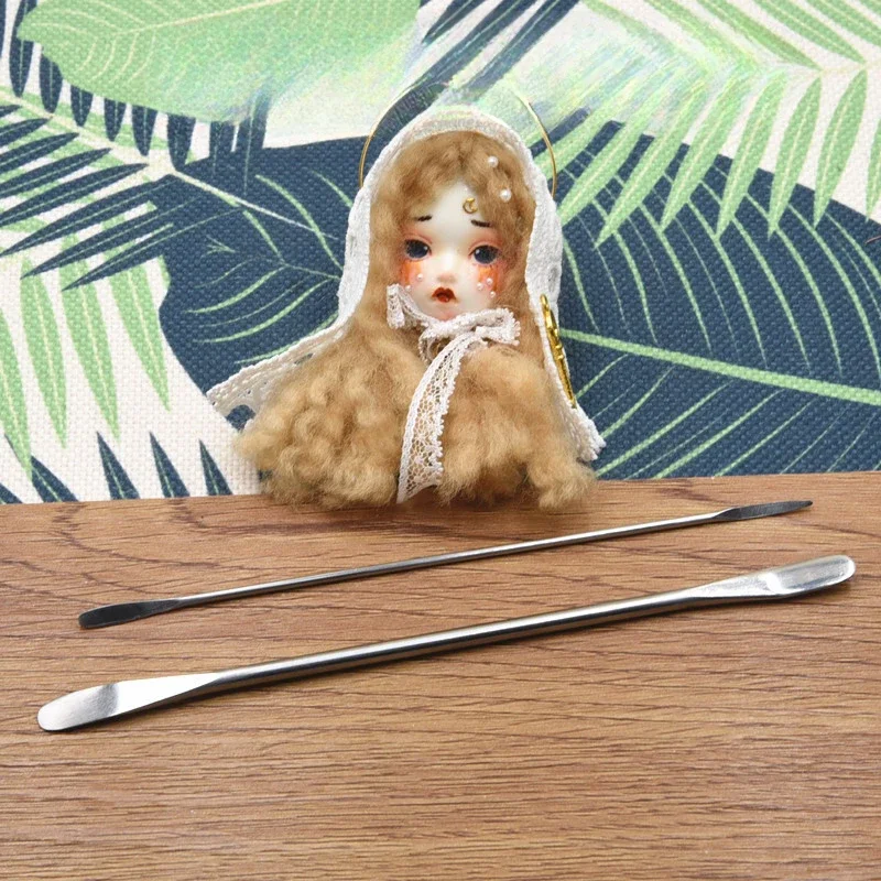 Stainless Steel Carving Knife/Handmade DIY Pottery Gesso Polymer Clay Sculpture Doll Head Eye Detail Processing Engrave Tools