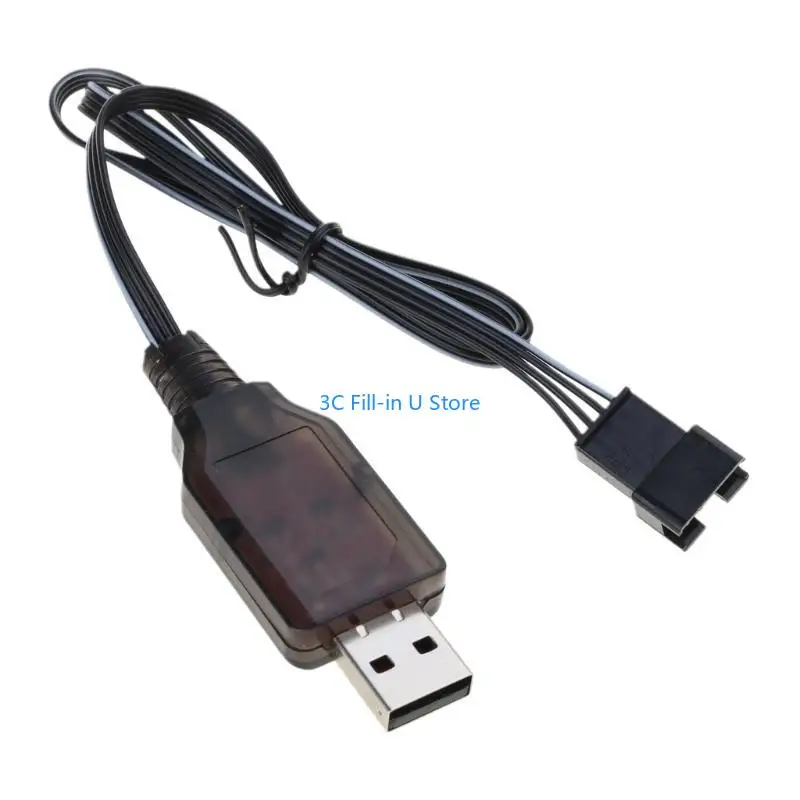 G8TA Portable 7.4V SM4P Reverse Plug Lithium for DE36W DE65 HM202 EC08 EC16 Repair USB Battery Charging Cord Wire