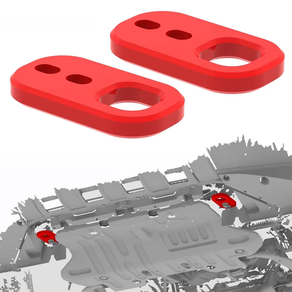 

Fits for Toyota Tacoma 2024-2025 Front Tow Hooks Recovery Points