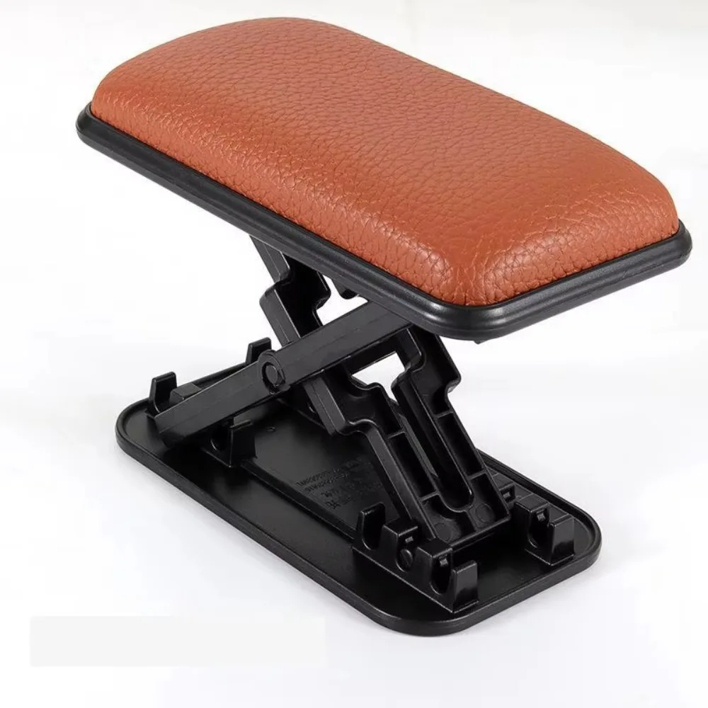 

Adjustable Height Car Armrest Pad Anti-Fatigue Design Ergonomic Design Elbow Support Universal Fit Left Hand Position