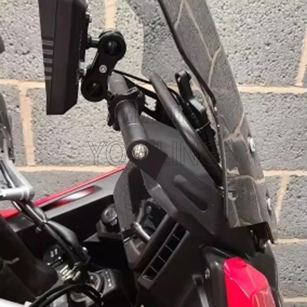 

GPS Mounting Bracket Fit For HONDA NX 400 NX 500 NX400 NX500 2024 2025 2026 2027 GPS Navigation Holder Mobile Phone Support Bar
