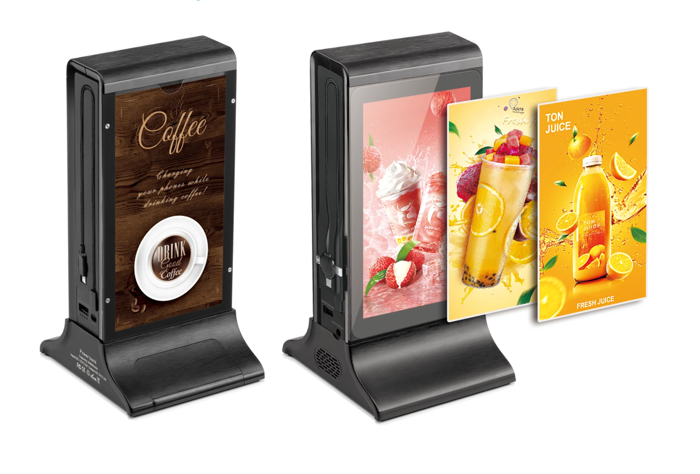FYD-835S RK3126 Hot Sale WIFI and Cloud Server Function 7inch Digital Signage Table Talker