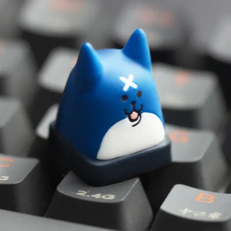 Monster Hunter Series Keycaps Resin 3D Handmade Felyne Palico Artisan Keycap for Mechanical Keyboard CHRRY Profile MX Switch