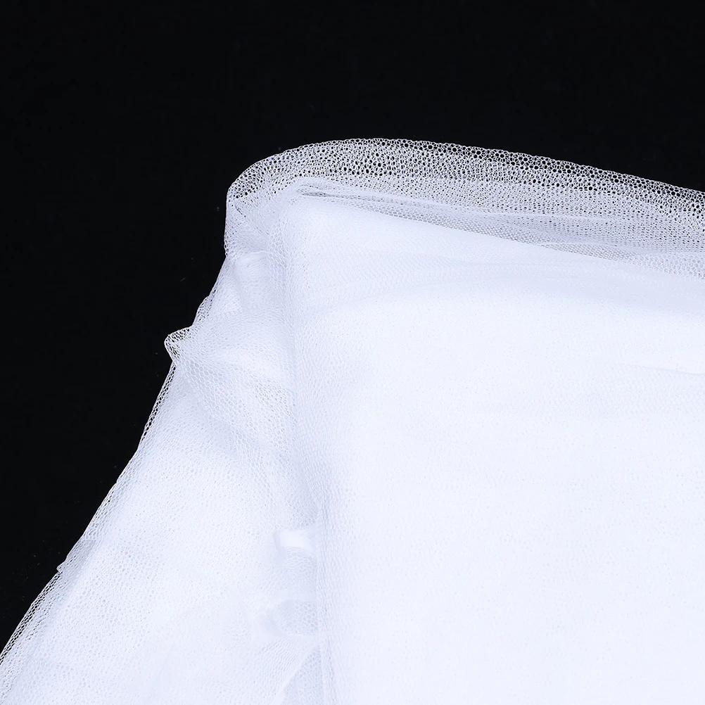 

Large Outdoor Mosquito Net White Camping Lightweight Bed Insect Tent Mesh Fabric Hexagon Design Carry Bag