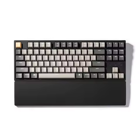 Keychron Silicone Palm Rest Ergonomic Wrist Rest for Custom Mechanical Keyboard Comfortable Durable Anti-Slip