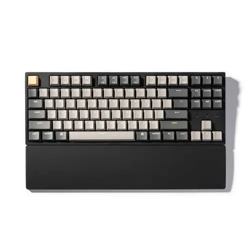 Keychron Reposamanos de silicona Reposamuñecas ergonómico para teclado mecánico personalizado Cómodo Durable Antideslizante