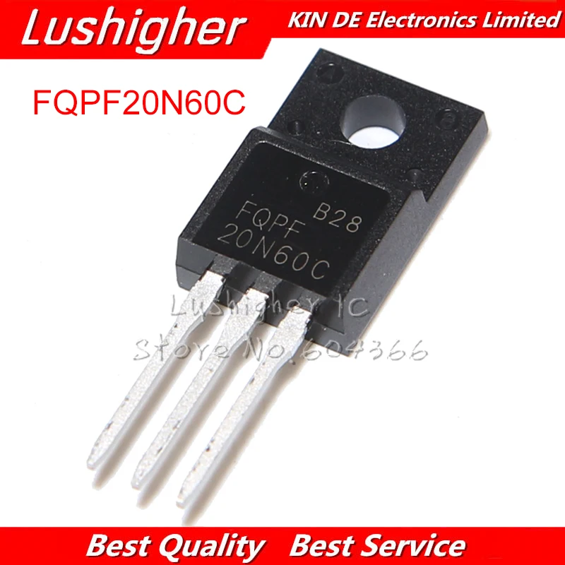 10PCS FQPF2N60C FQPF4N60C FQPF5N60C 2N60C  FQPF7N60C FQPF8N60C FQPF10N60C FQPF20N60C LM317T IRF3205 Transistor TO-220F TO220F