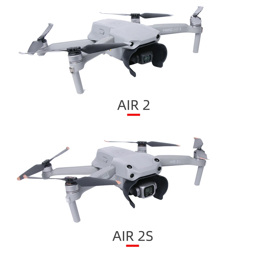 Sunnylife غطاء للعدسات ل DJI Air 2S الطائرة بدون طيار Gimbal عدسة هود المضادة للخدش كاميرا الحرس ظلة عدسة حامي غطاء ل Mavic Air 2