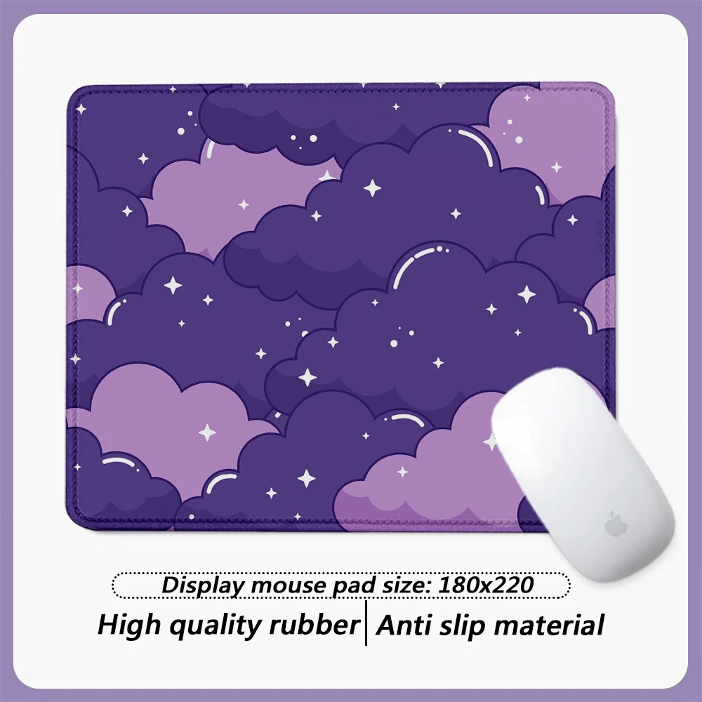 cloud Pink Cute Small size PC Best Sellers High definition printing desktop Large game accessories Exquisite lock edge mouse pad